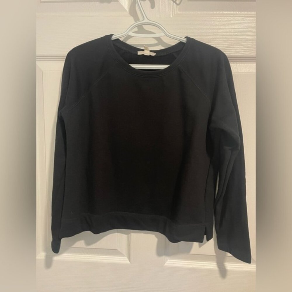 Eileen Fisher terry crewneck sweater
